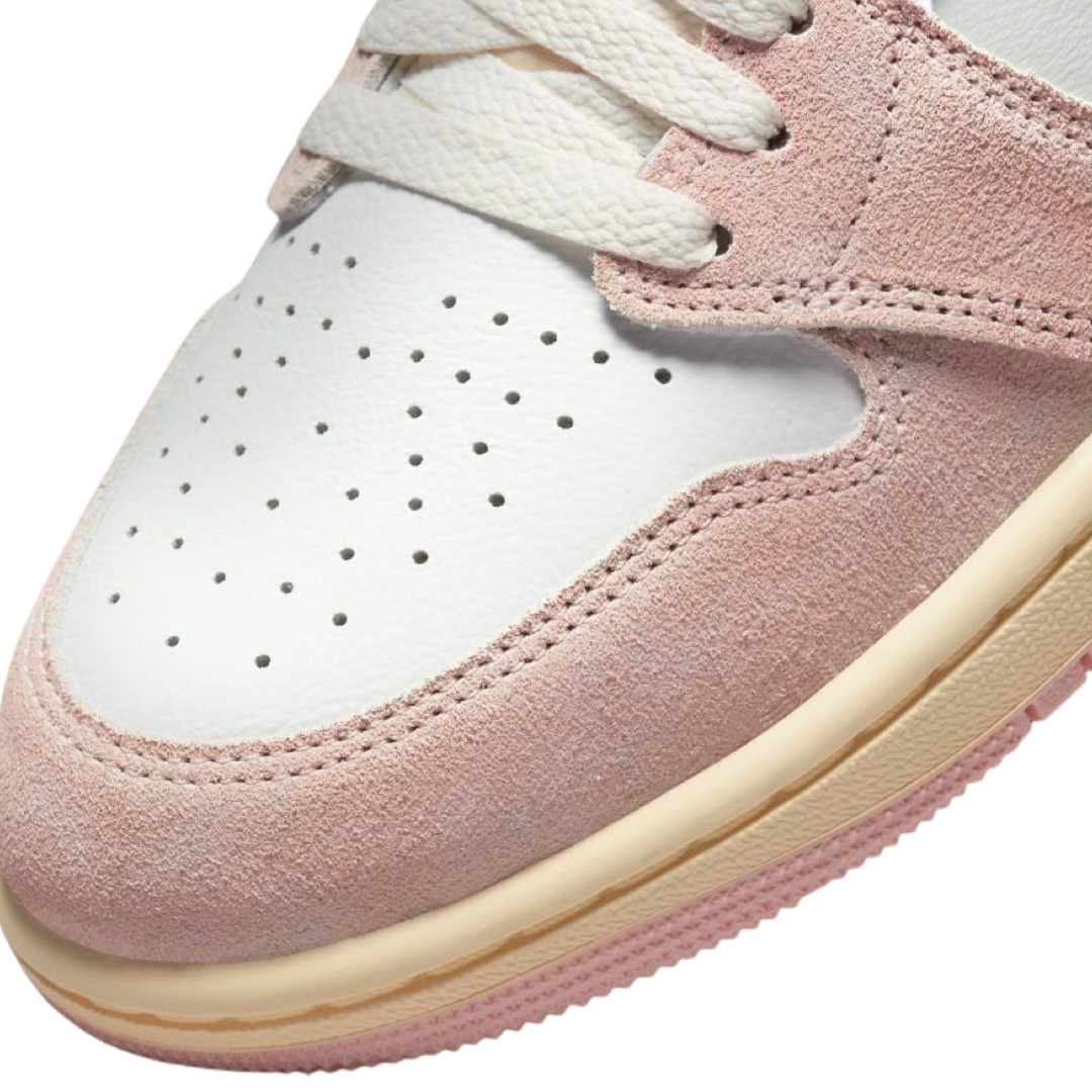 Women's Air Jordan 1 Retro Hi OG Washed Pink Atmosphere White Muslin Sail