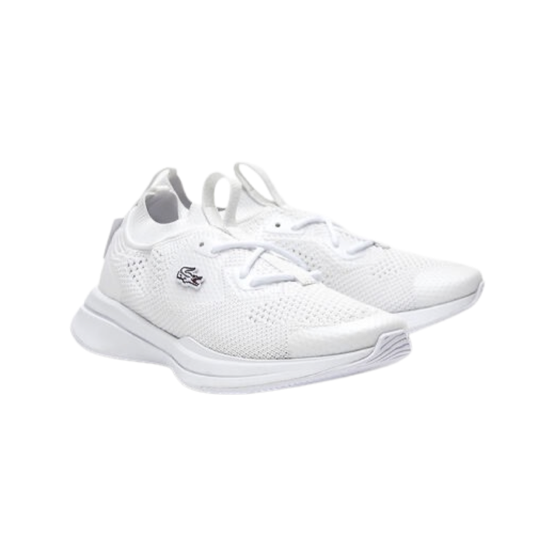 Lacoste Women's Run Spin Knit White White