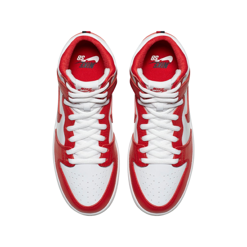 Nike SB Dunk High Future Court Red White