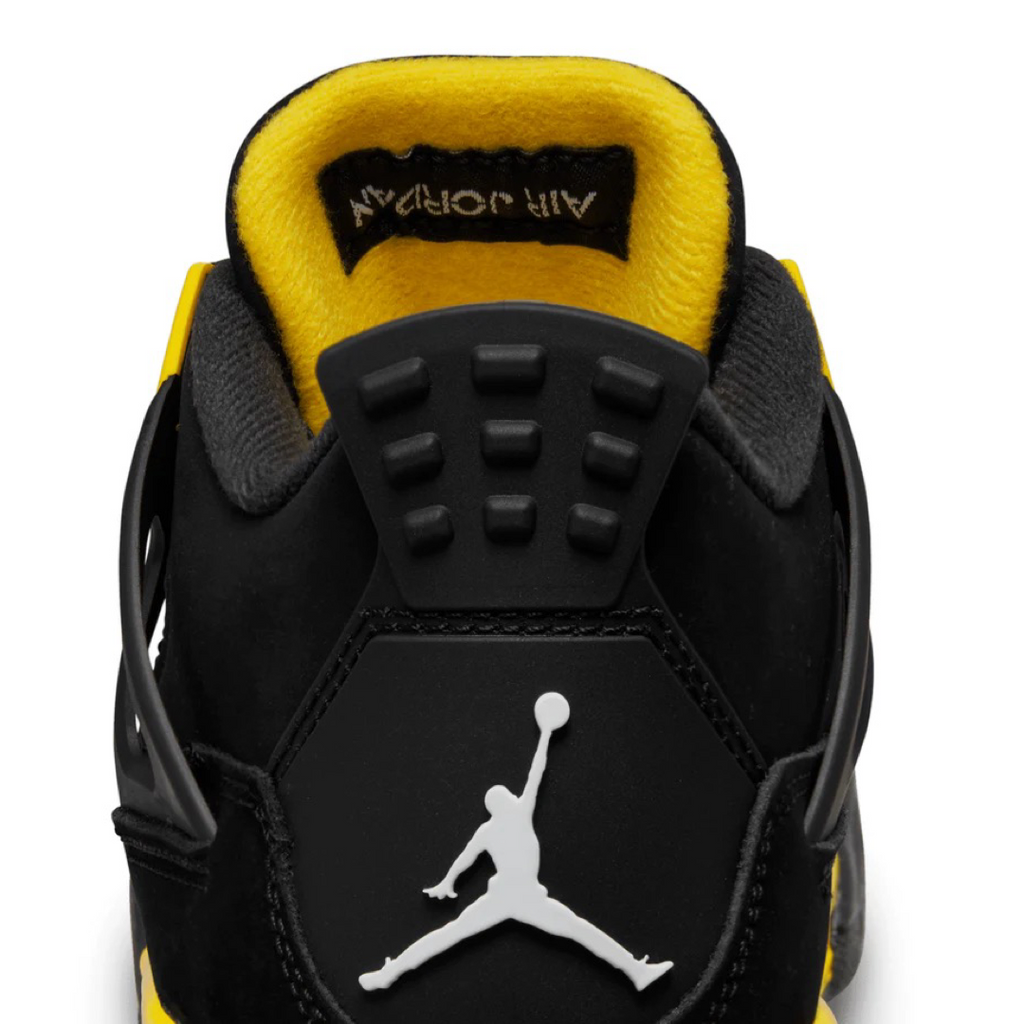 Air Jordan 4 Retro GS Thunder 2023 Black White Tour Yellow