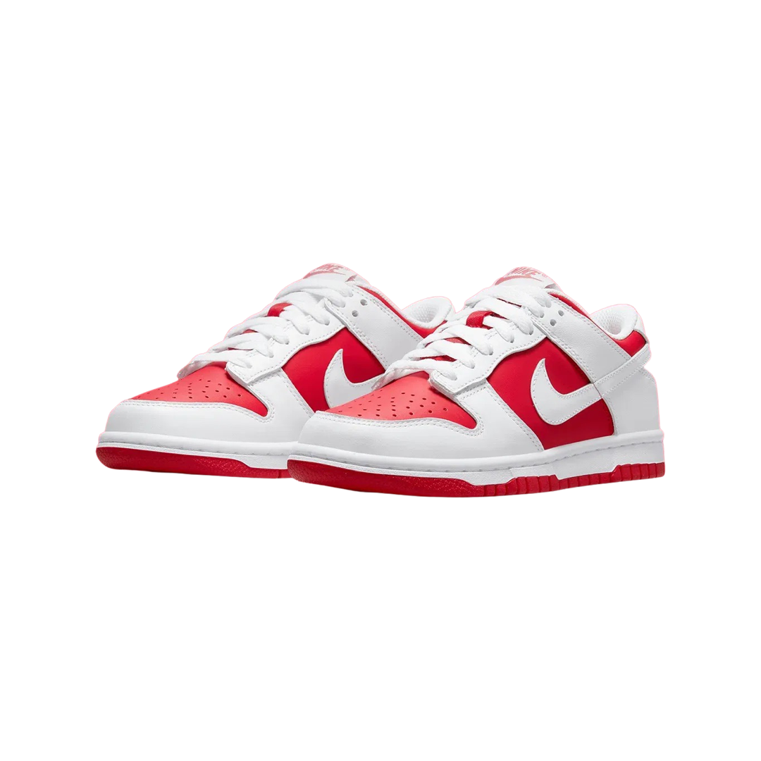 Nike Dunk Low GS Championship University Red White