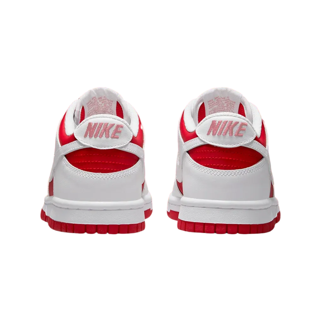 Nike Dunk Low GS Championship University Red White