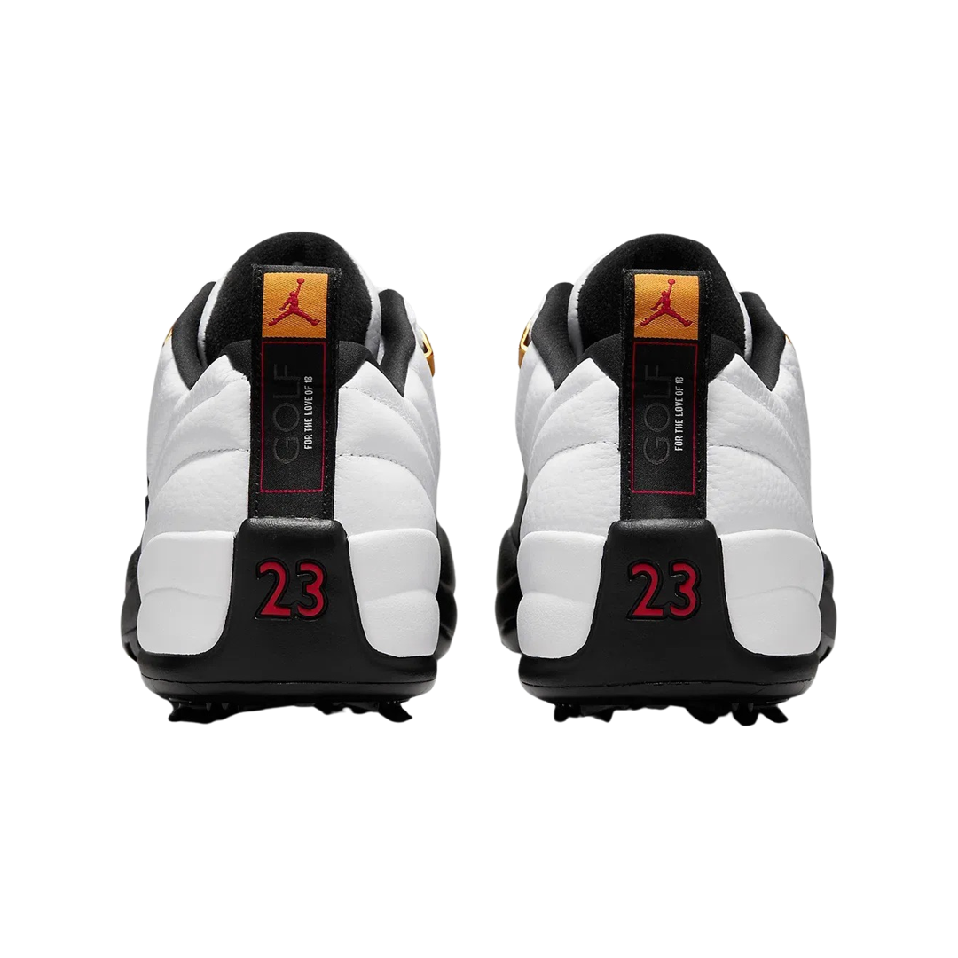 Air Jordan 12 Retro Low Golf Taxi White Black Taxi