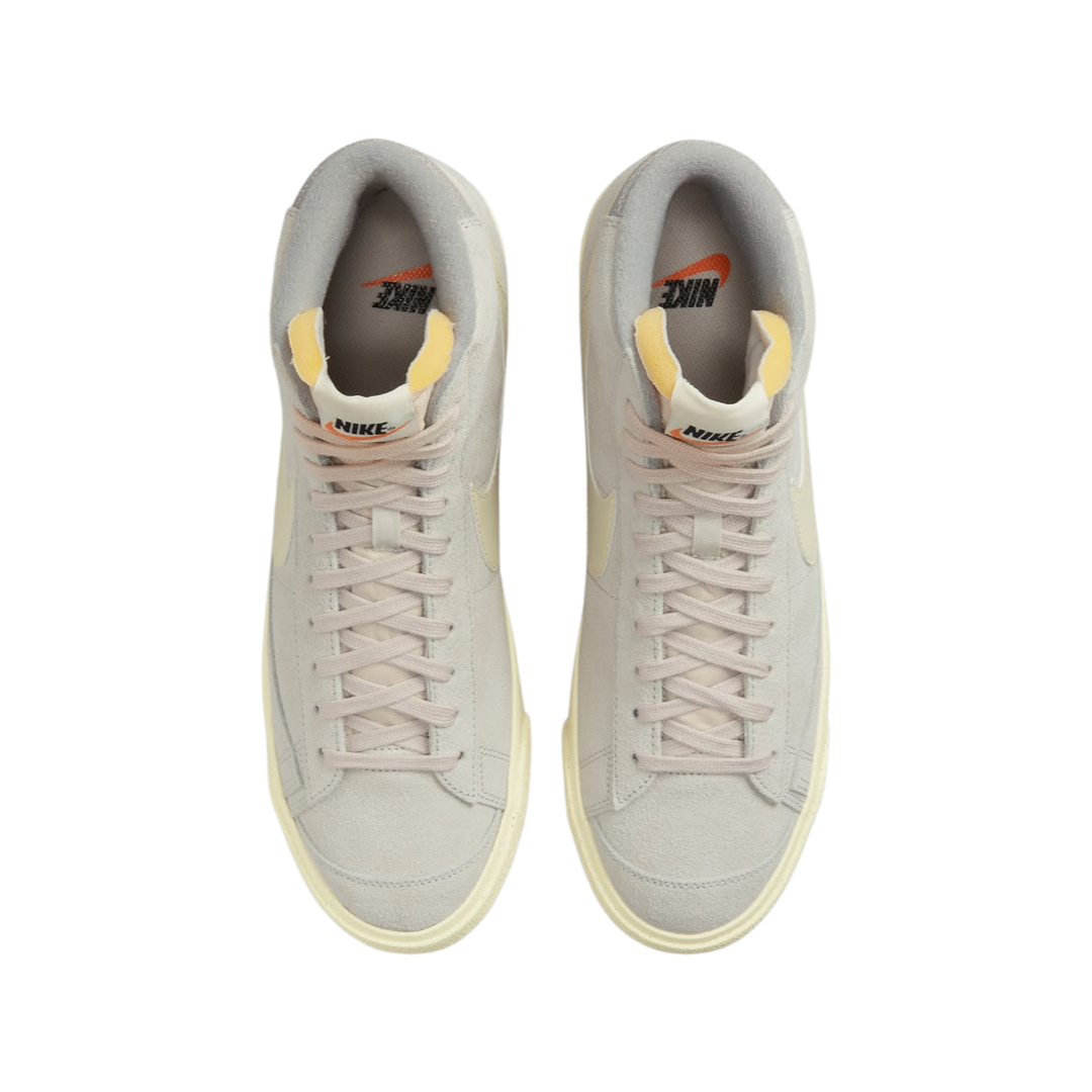 Nike Blazer Mid 77 Premium Vintage Light Bone Coconut Milk Medium Grey