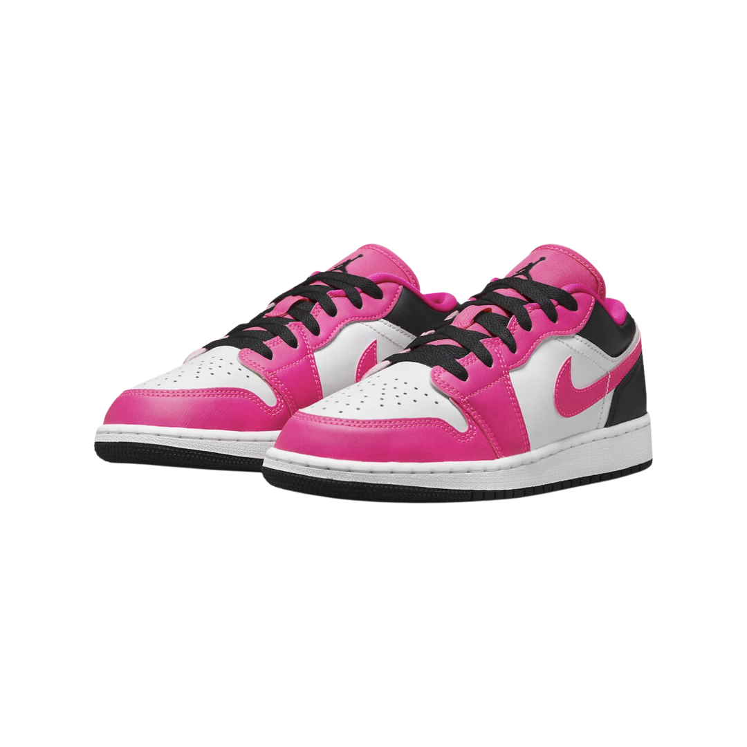 Air Jordan 1 Low GS Fierce Pink Black White