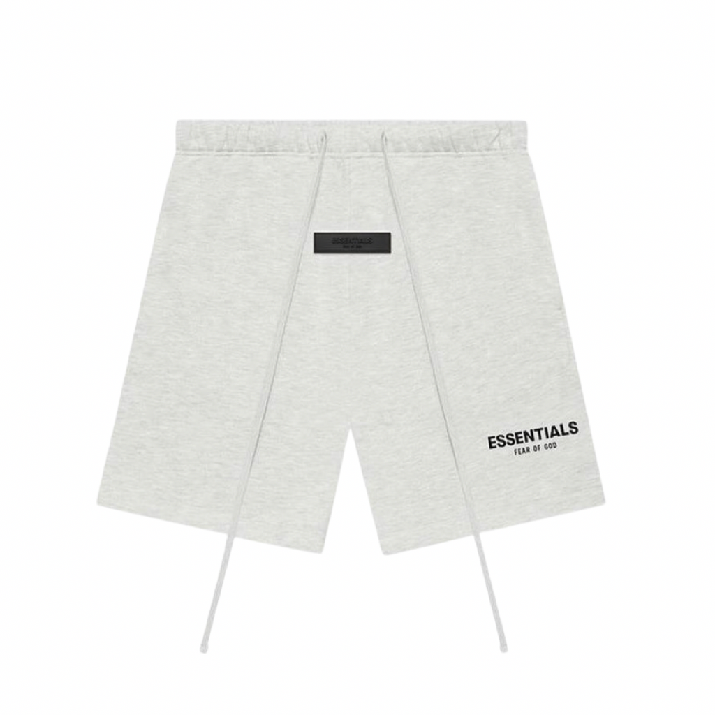 Fear of God Essentials Logo Sweat Shorts Light Oatmeal