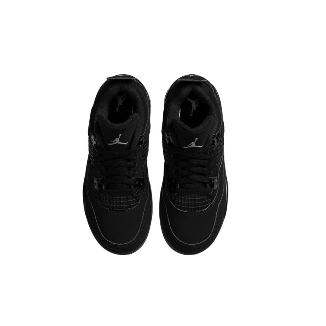 Air Jordan 4 Retro Black Cat (2020) PS Black Black Light Graphite