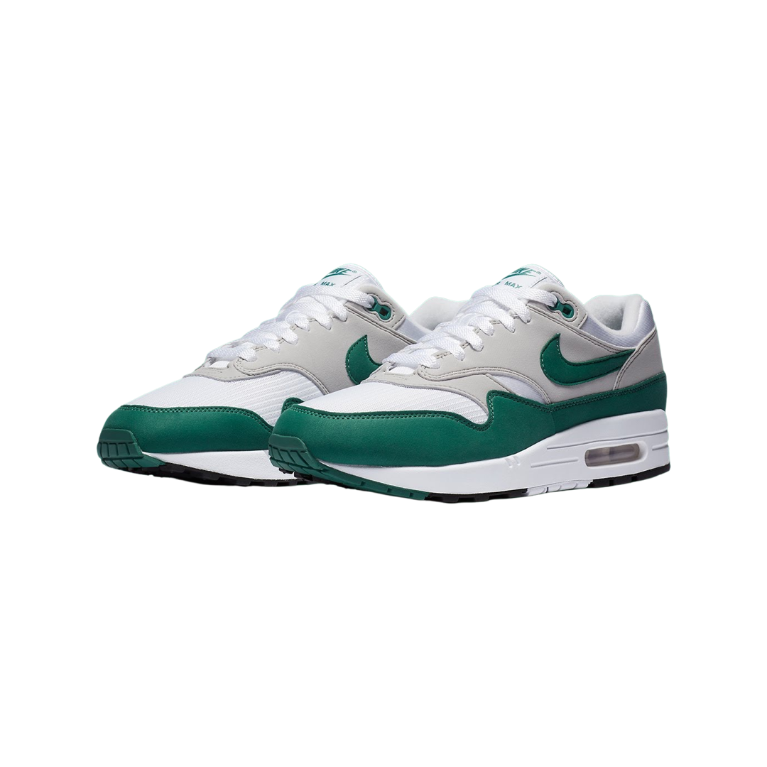 Nike Air Max 1 Anniversary Green (2020) White Evergreen Aura Neutral Grey Black