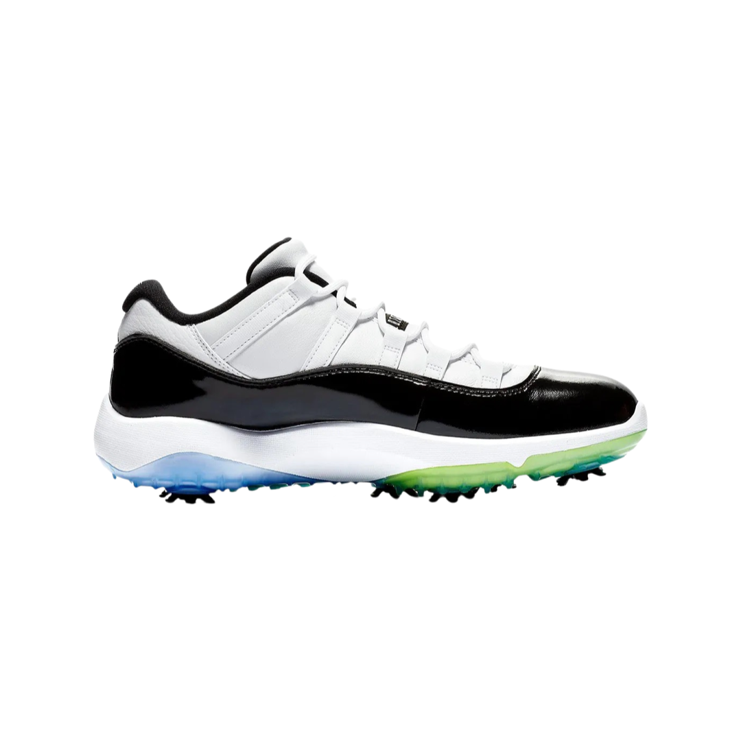 Air Jordan 11 Low Concord Golf White Black Volt