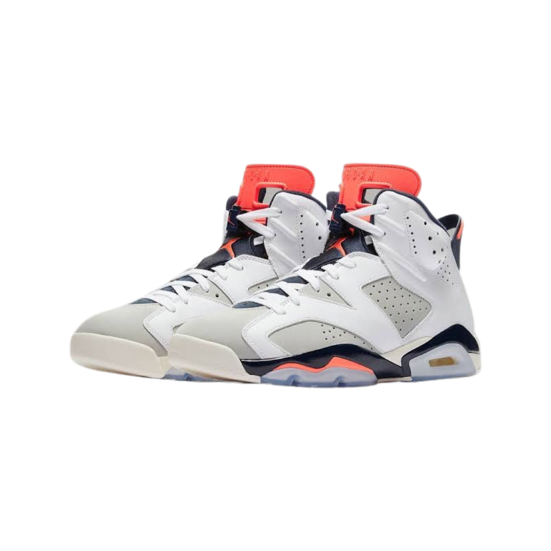 Air Jordan 6 Retro Tinker White Infrared 23 Black Neutral Grey