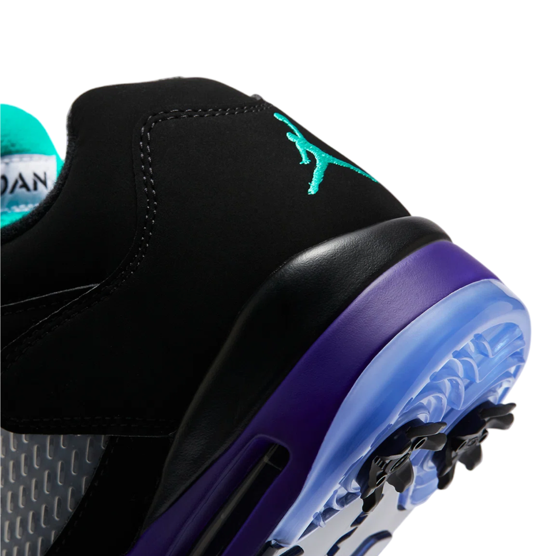 Air Jordan 5 Retro Golf Grape Black Ice Emerald