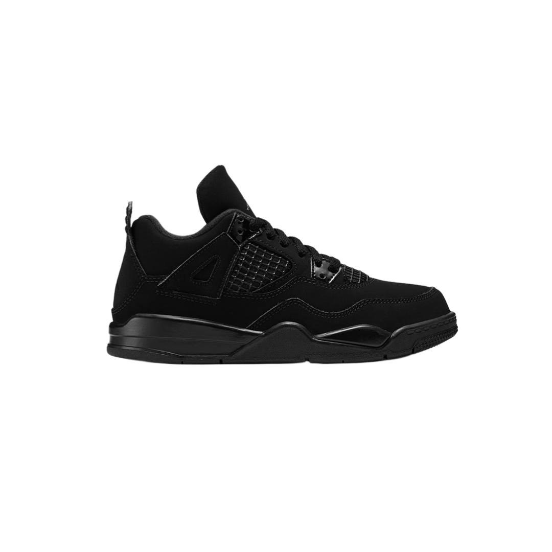 Air Jordan 4 Retro Black Cat (2020) PS Black Black Light Graphite