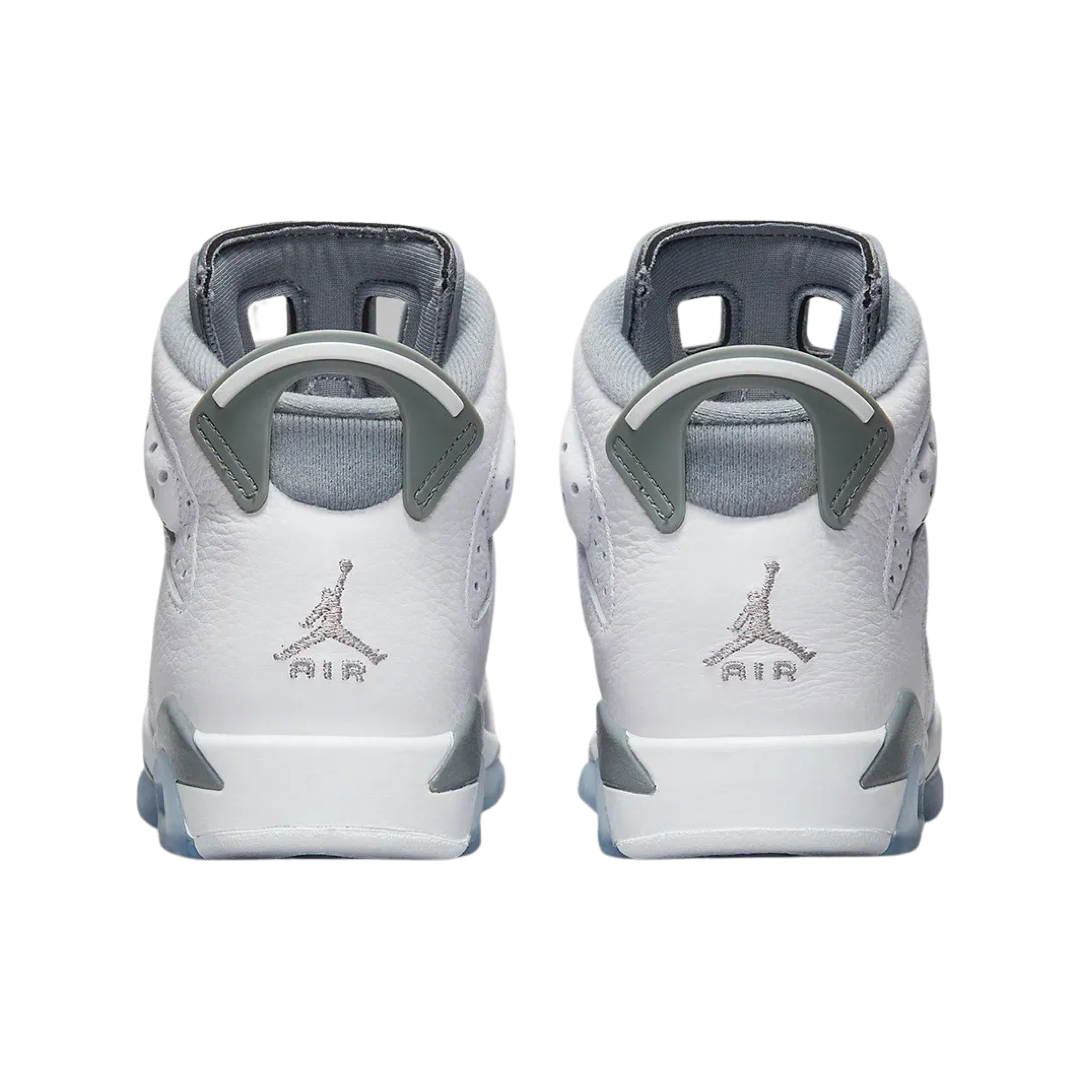 Air Jordan 6 Retro GS Cool Grey White Medium Cool Grey