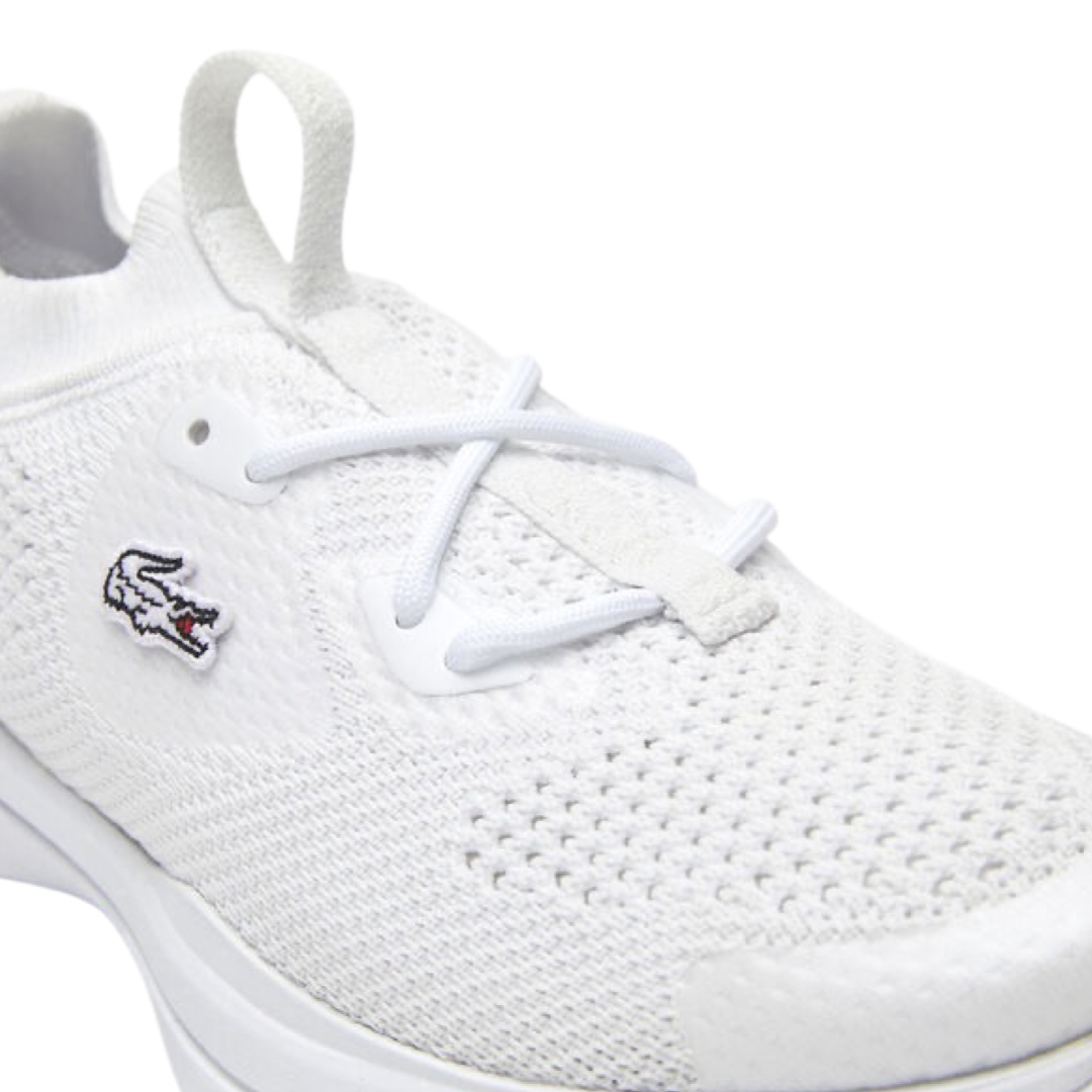 Lacoste Women's Run Spin Knit White White