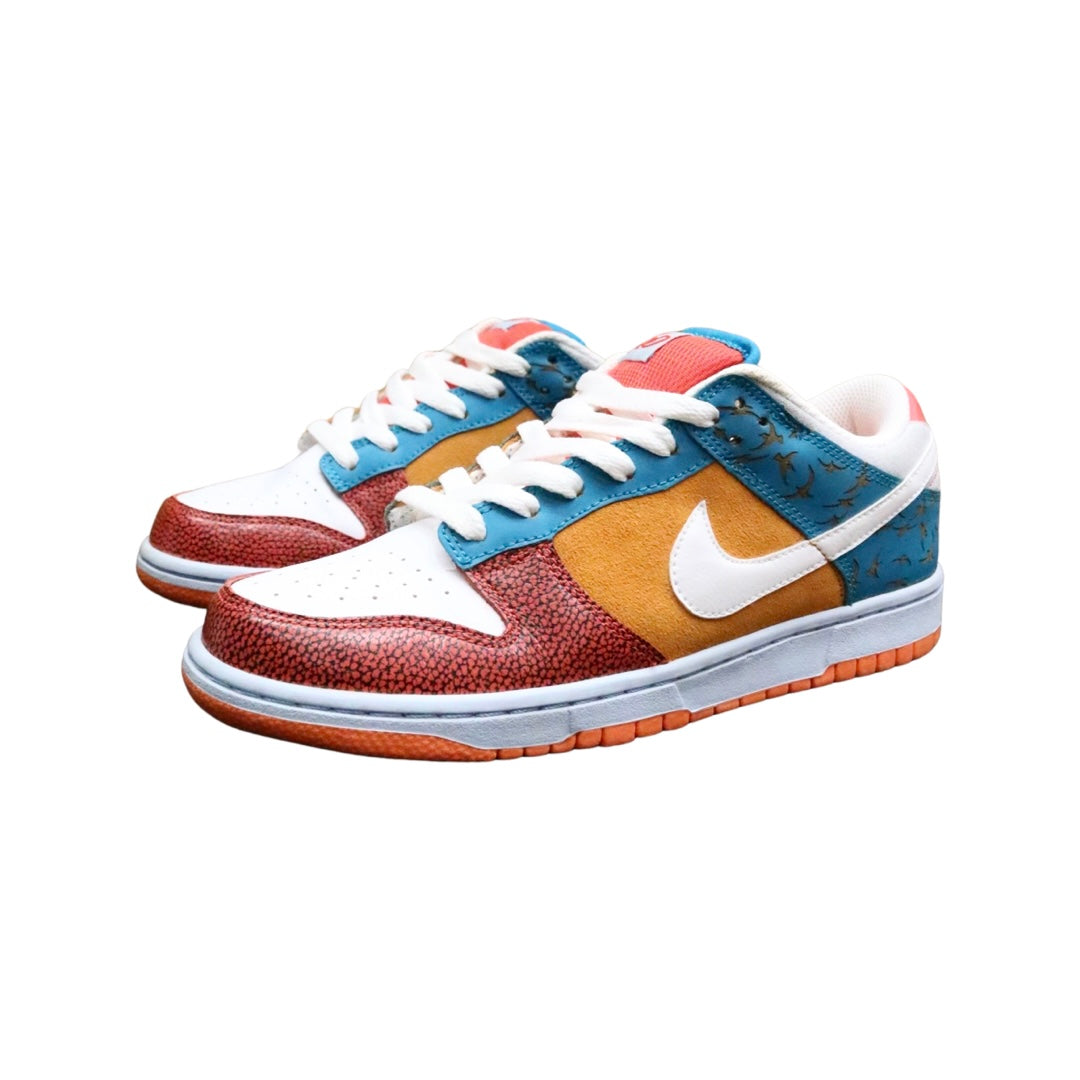 Nike Women's Dunk Low 6.0 2009 Total Orange White 314141-811