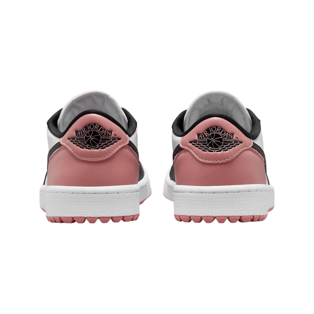 Air Jordan 1 Retro Low Golf Rust Pink White Black Rust Pink