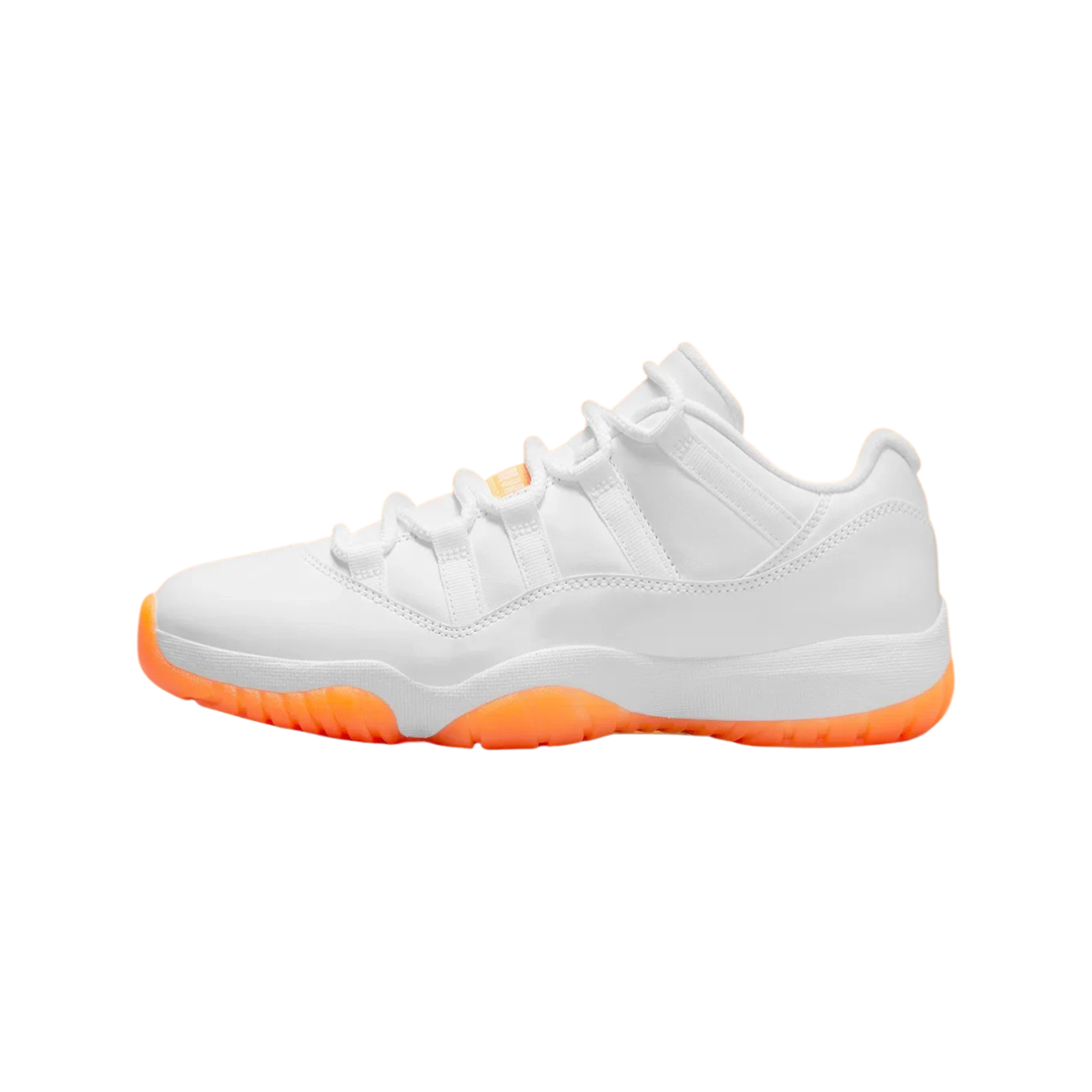 Women's Air Jordan 11 Low White Bright Citrus