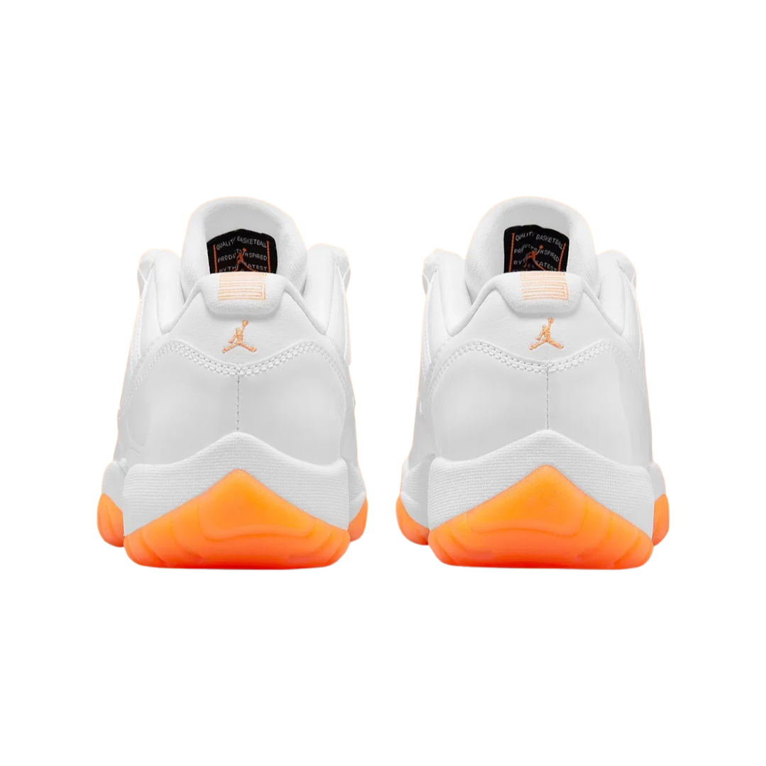 Women's Air Jordan 11 Low White Bright Citrus