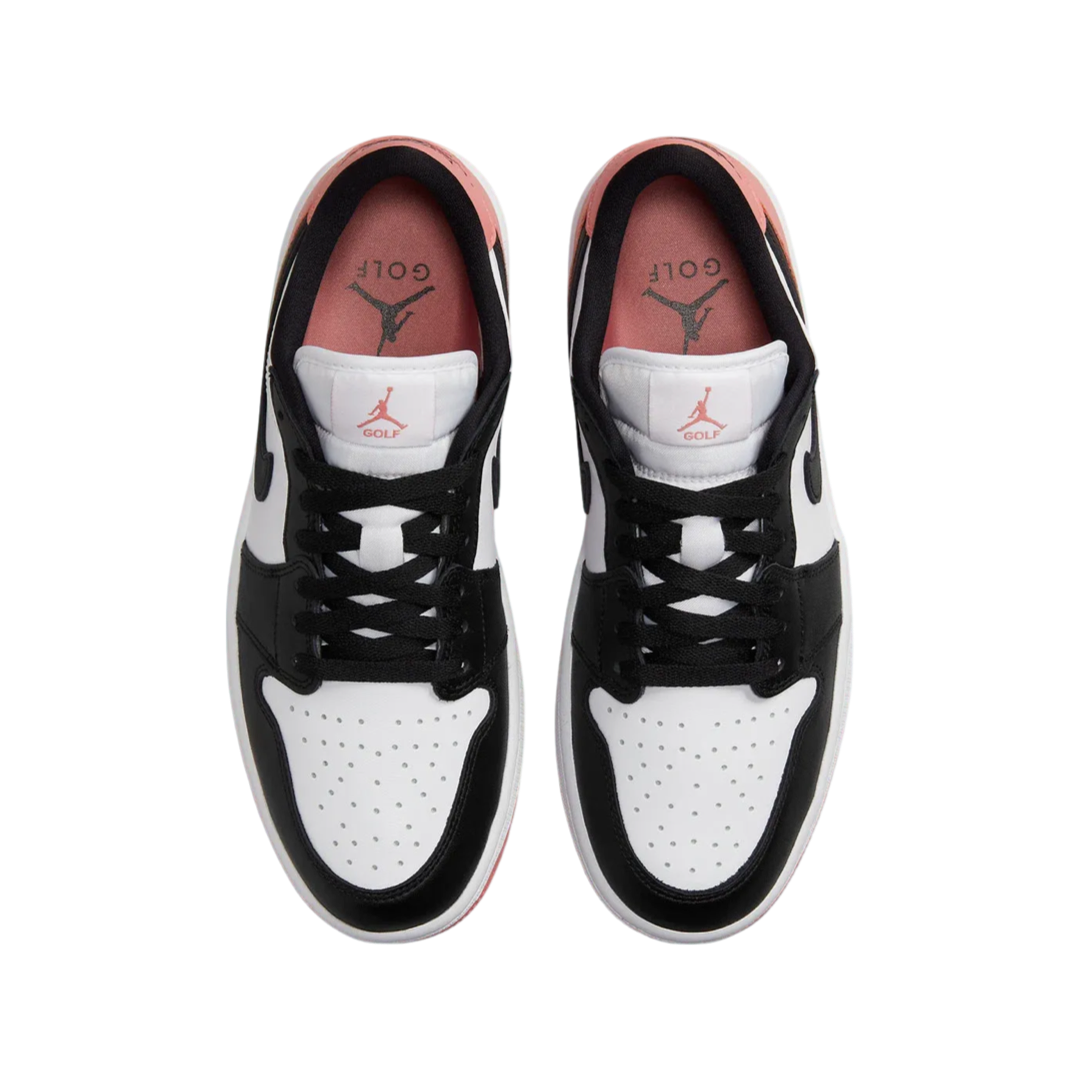 Air Jordan 1 Retro Low Golf Rust Pink White Black Rust Pink