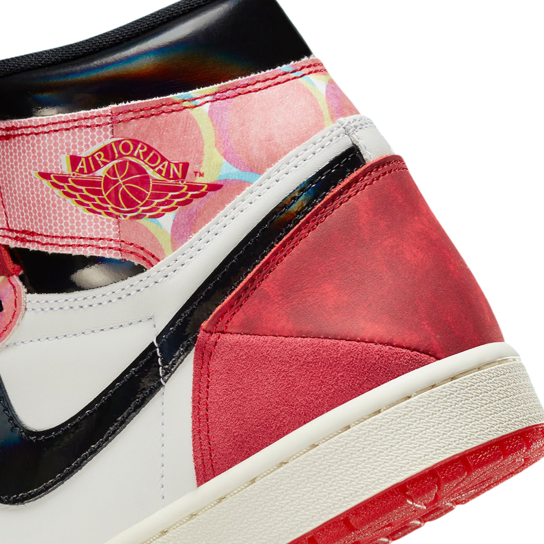 Air Jordan 1 High OG SP Spider Verse "Next Chapter" University Red Black White