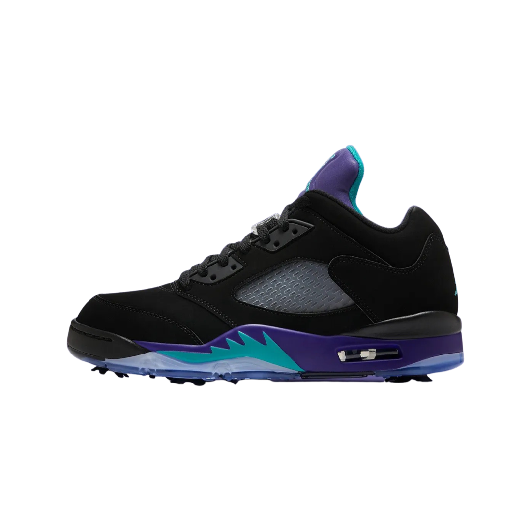 Air Jordan 5 Retro Golf Grape Black Ice Emerald