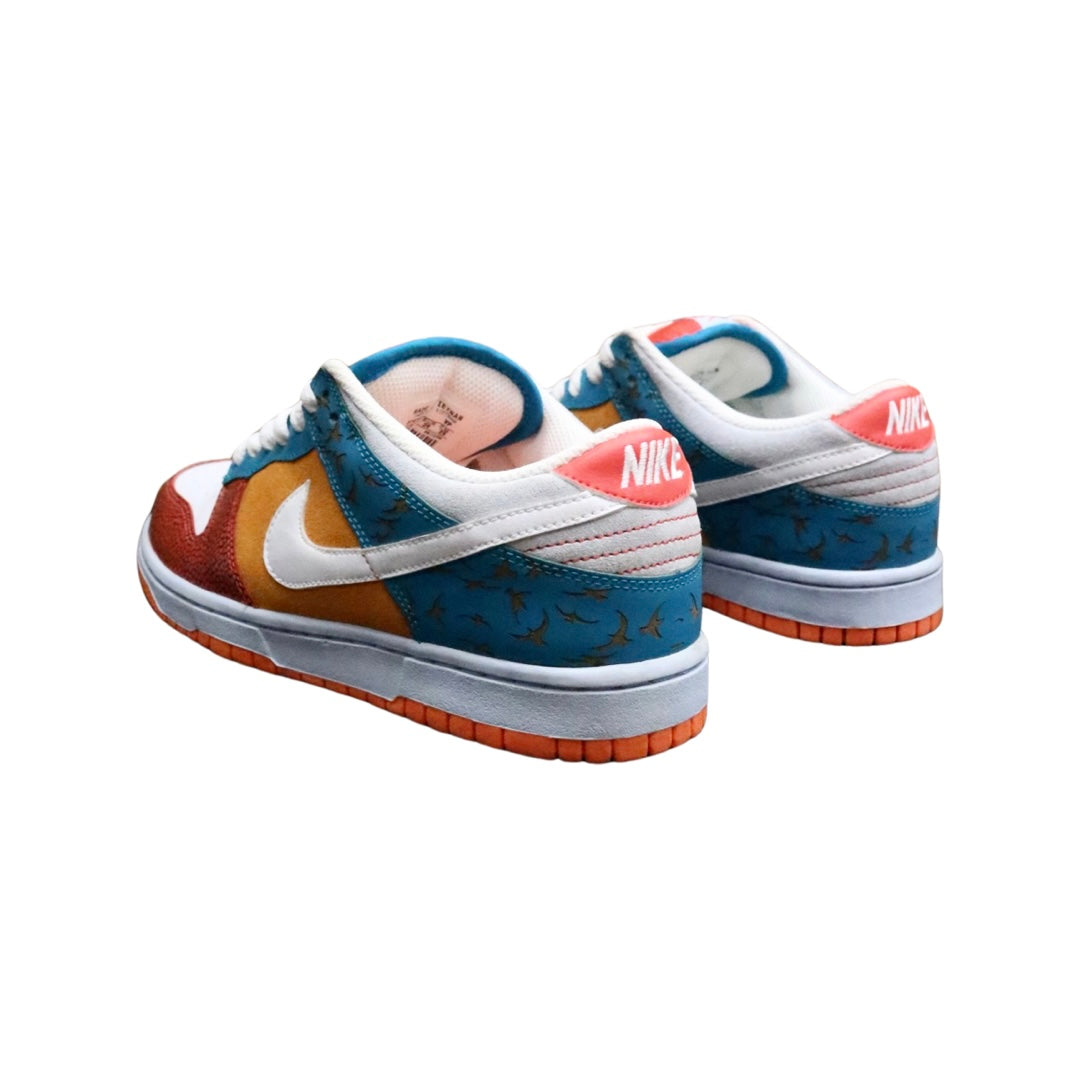 Nike Women's Dunk Low 6.0 2009 Total Orange White 314141-811