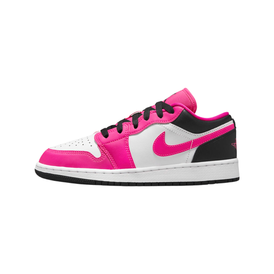 Air Jordan 1 Low GS Fierce Pink Black White