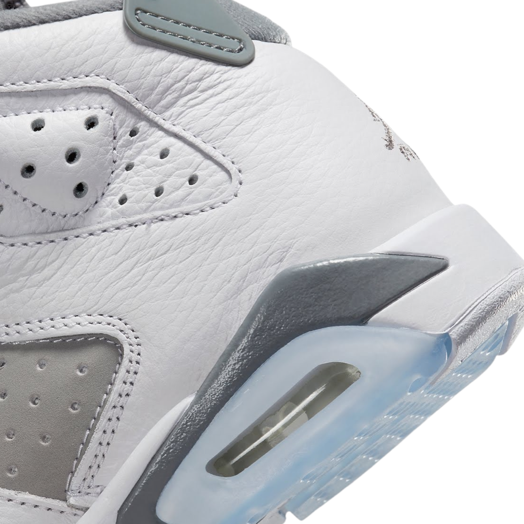 Air Jordan 6 Retro GS Cool Grey White Medium Cool Grey