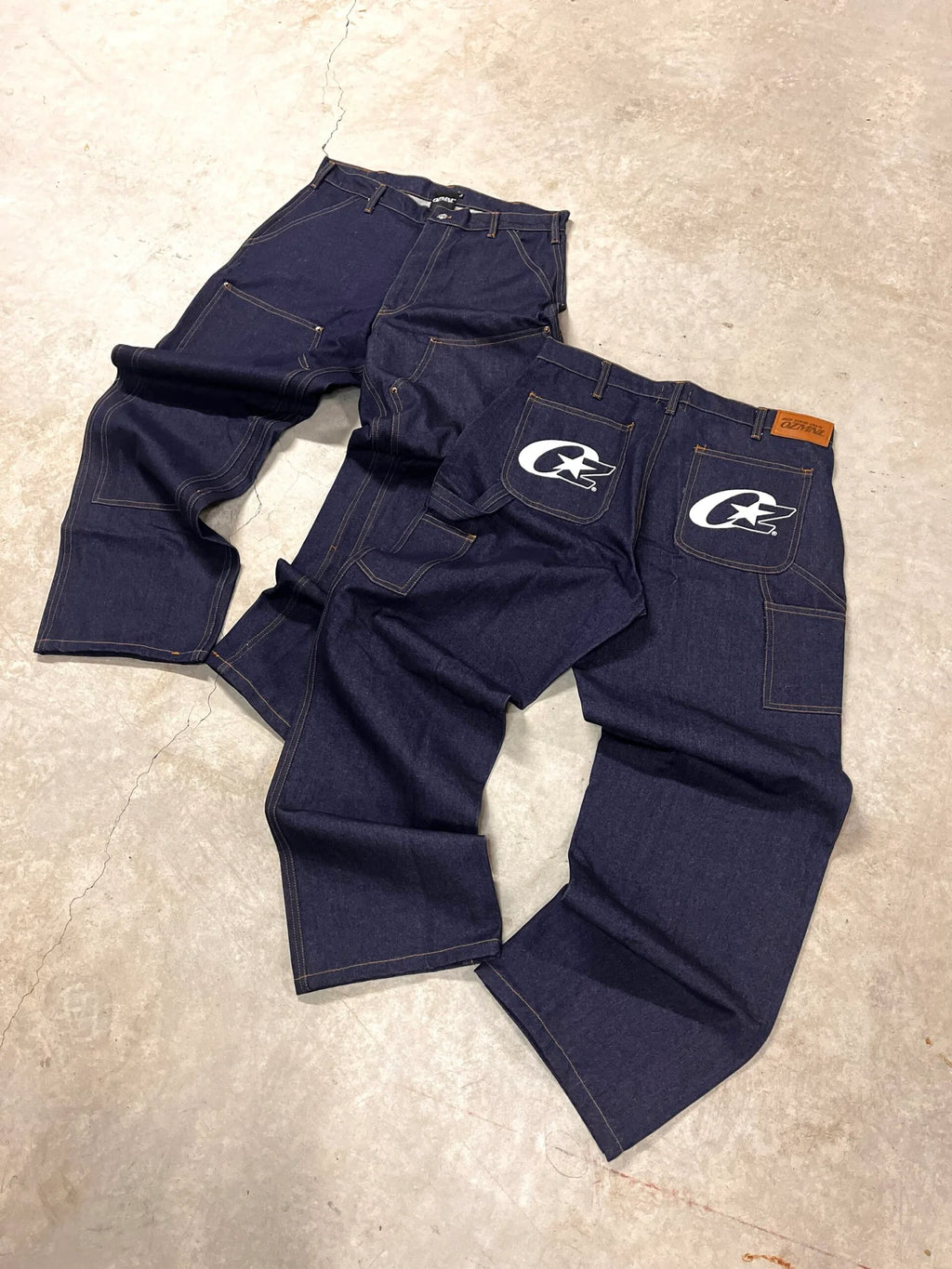 OZMNL Carpenter Jeans Heavy Weight Raw Indigo