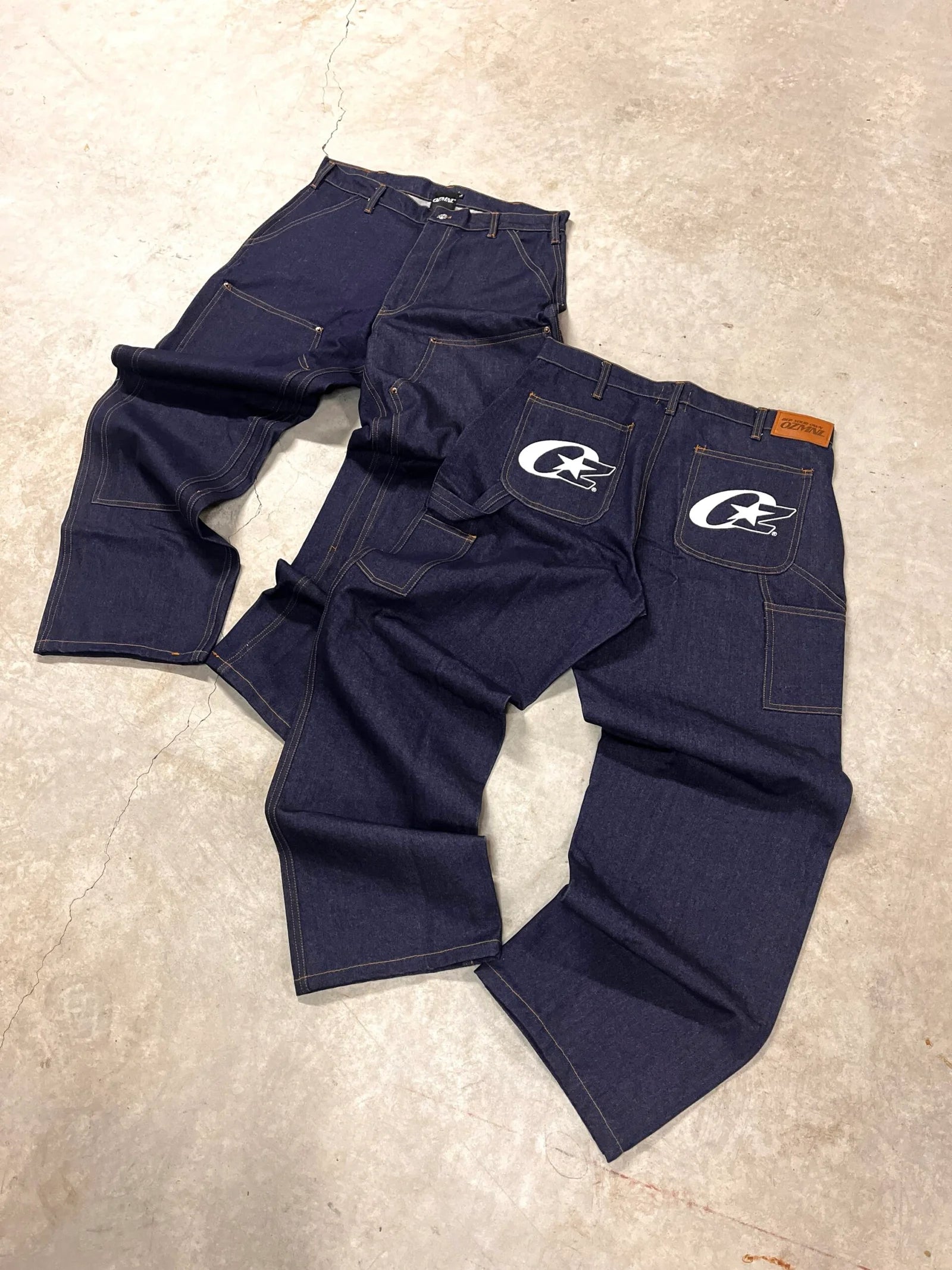 OZMNL Carpenter Jeans Heavy Weight Raw Indigo