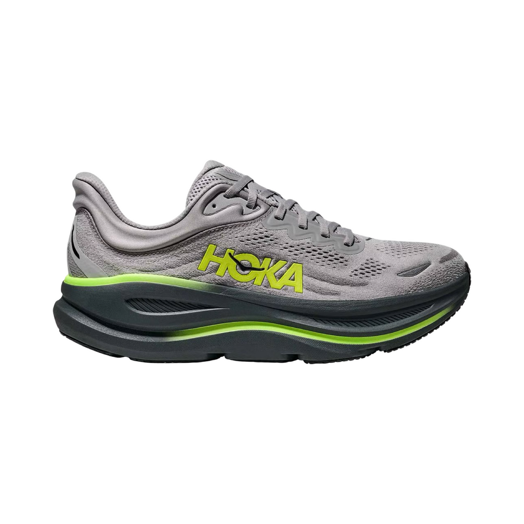 Men's Hoka Bondi 9 D Width Stardust Grey Outer Orbit