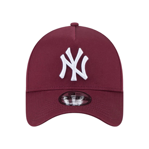 New Era 940 A-Frame Autumn Mix New York Yankees Burgundy Snapback Cap