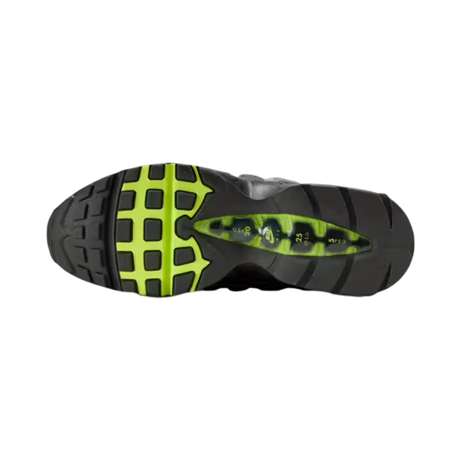 Nike Air Max 95 Big Bubble Neon Yellow Grey (2026) HM4740-001