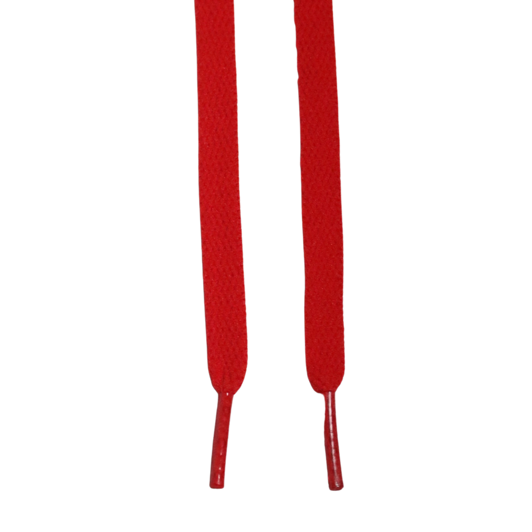 Solemate Laces Standard Flat Fire Red 110cm