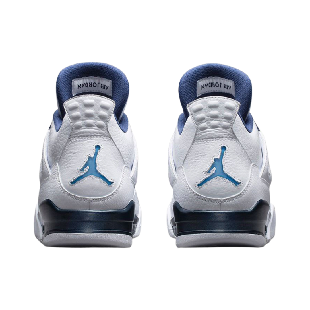 Air Jordan 4 Columbia White Legend Blue Midnight Navy