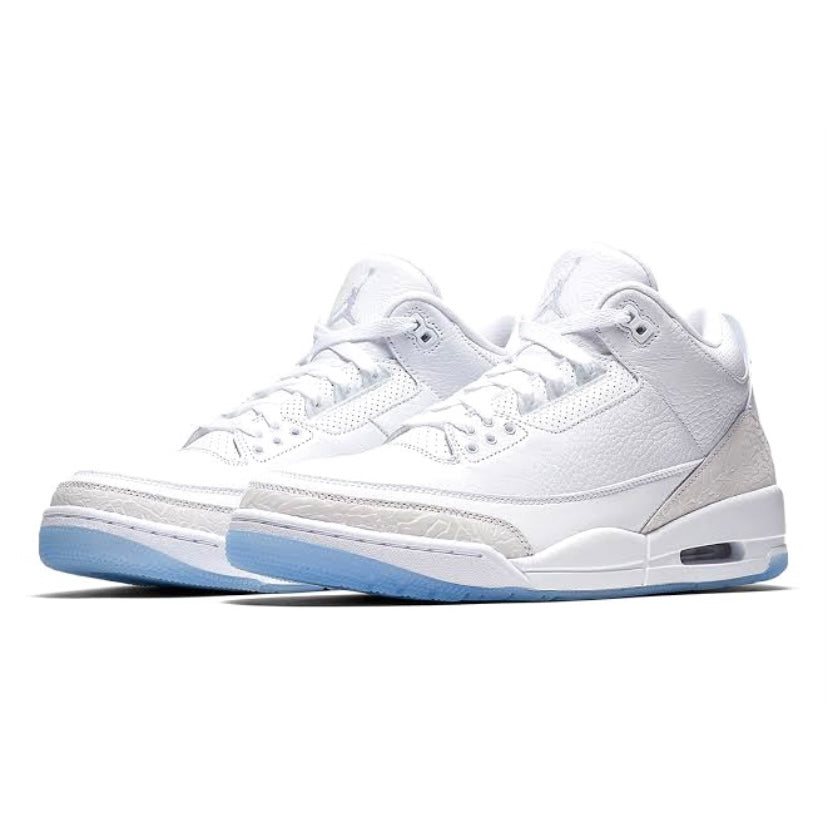 Air Jordan 3 Retro Pure White 2018 White White