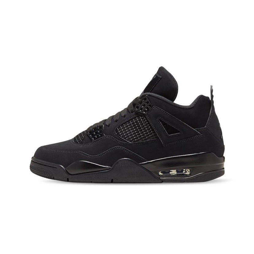 Air Jordan 4 Retro Black Cat 2020 Black Light Graphite