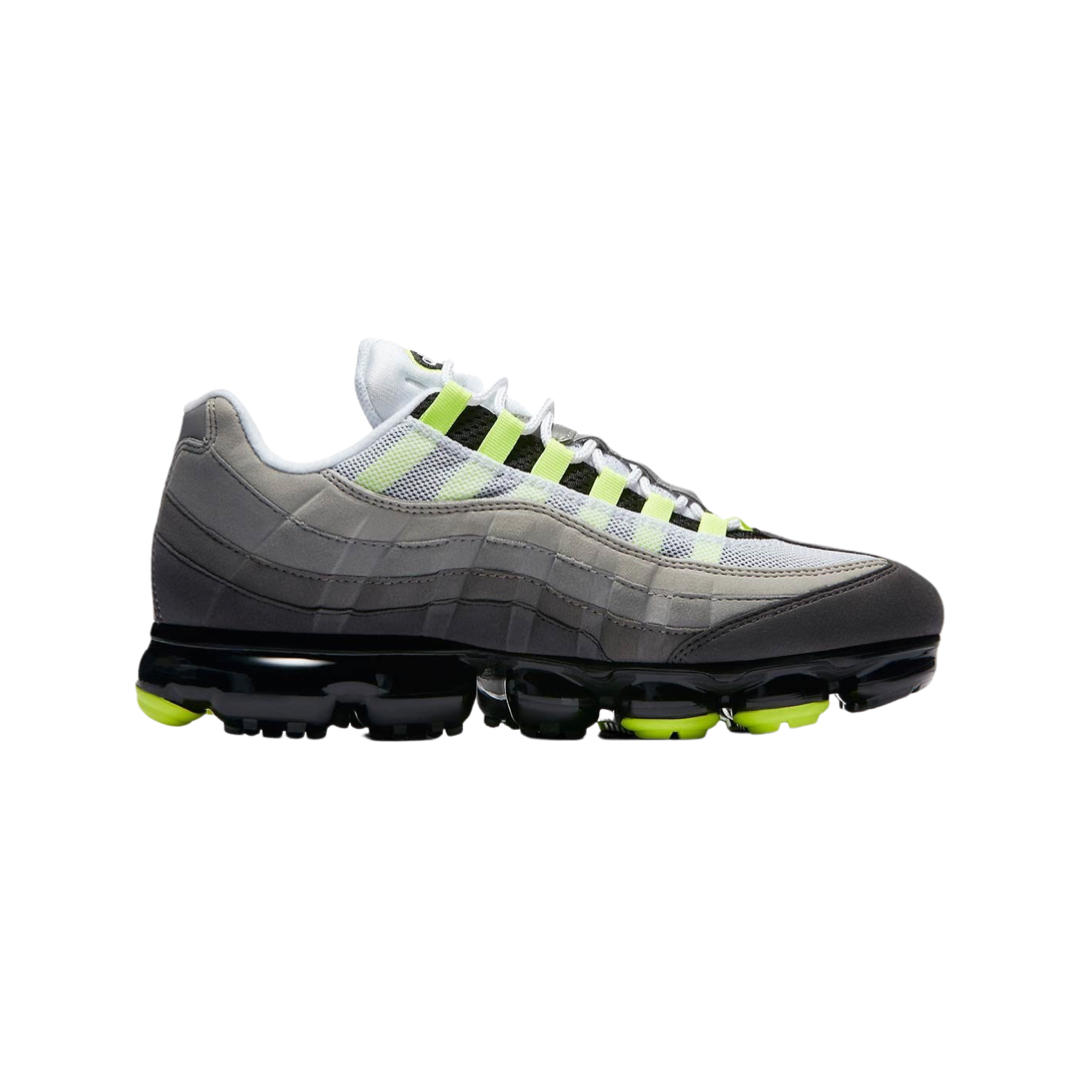 Nike Vapormax 95 OG Neon (Replacement Box) Black Volt Medium Ash Dark Pewter Dust Granite