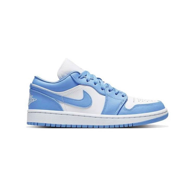 Women's Air Jordan 1 Low UNC University Blue White