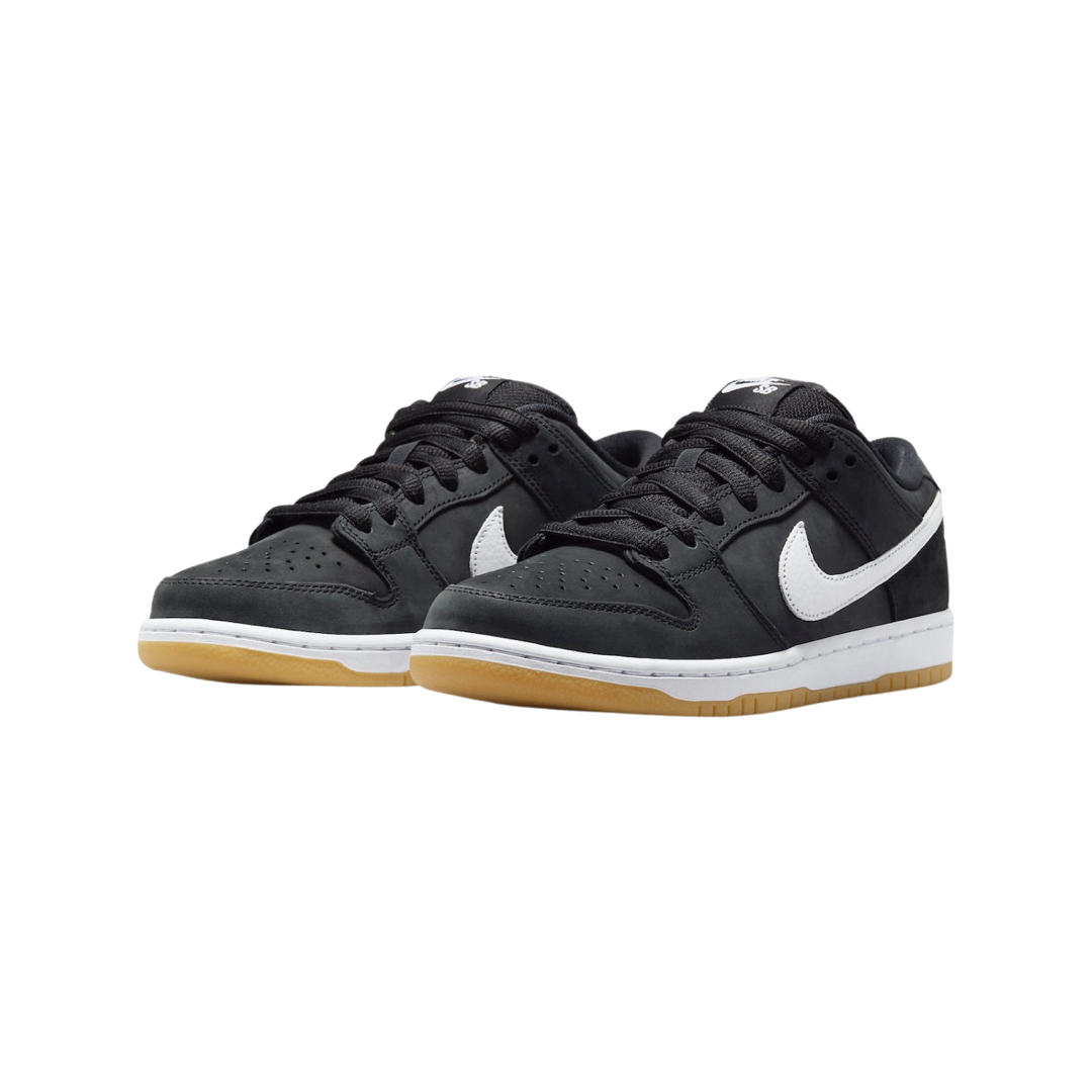 Nike SB Dunk Low Black Gum Black White Black