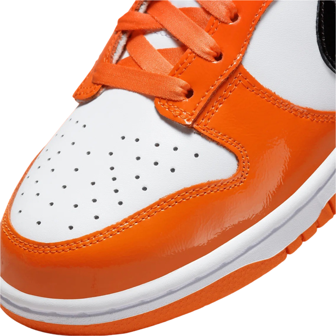 Nike Women's Dunk Low Patent Halloween Brilliant Orange Black