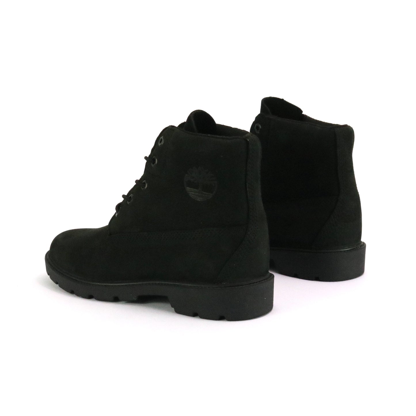 Timberland Newman 6" Junior Boot Black Nubuck