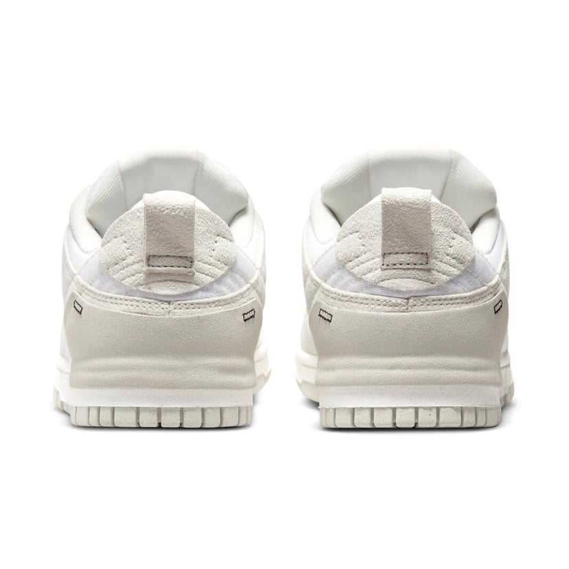 Women's Dunk Low Disrupt 2 White Black Light Bone Sail