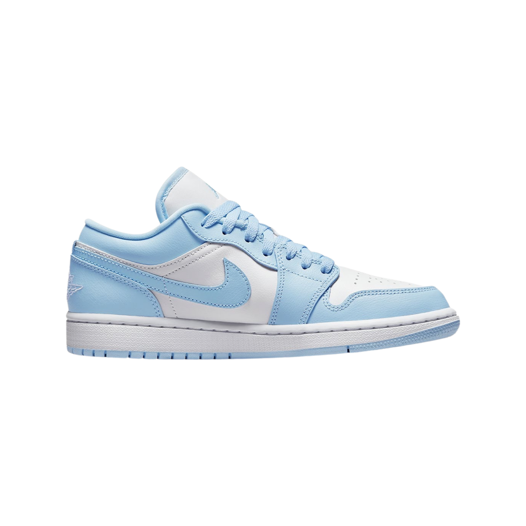 Women's Air Jordan 1 Low White Ice Blue