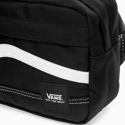 Vans Construct Cross Body Bag Black White