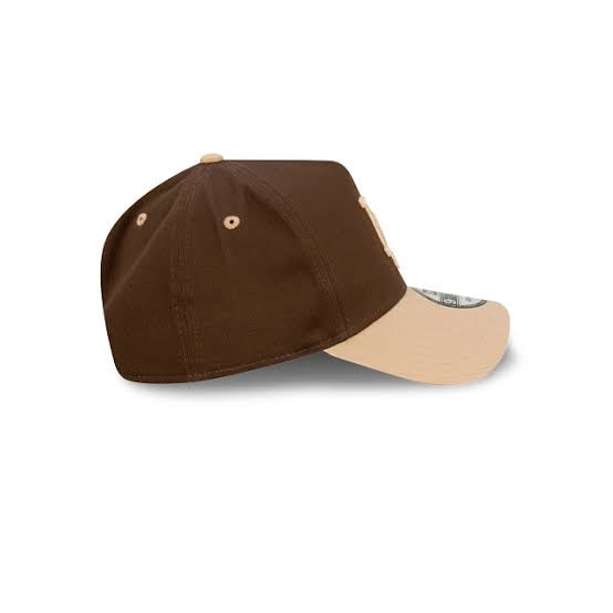 New Era 940 K-Frame LA Dodgers Toffee Walnut Wheat Clothstrap Cap