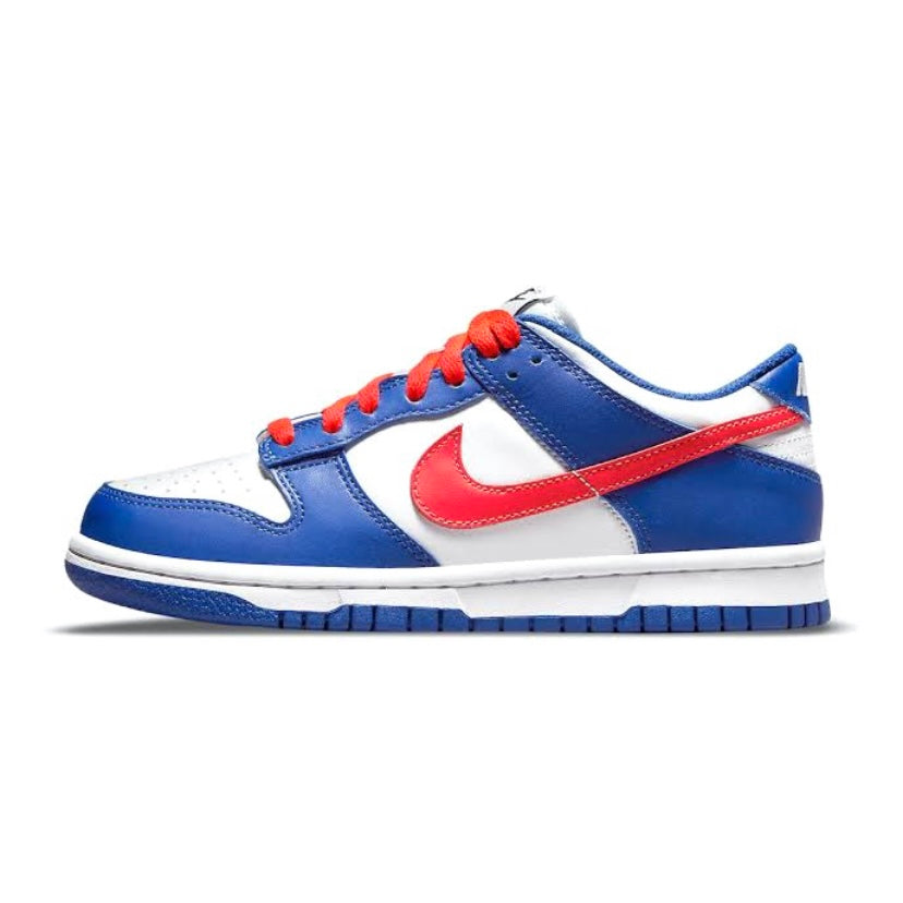 Nike Dunk Low GS White Royal Bright Crimson