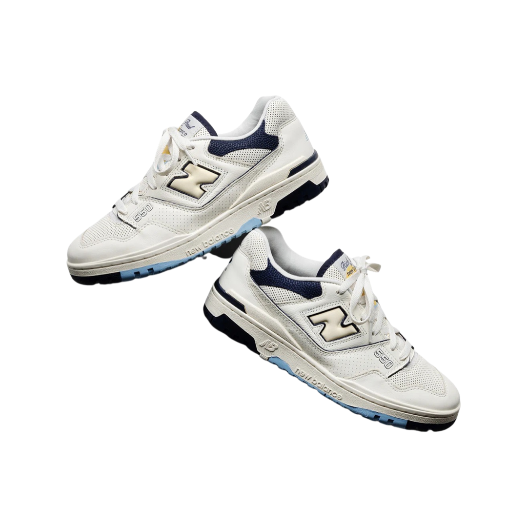 New Balance 550 Rich Paul Cream Navy Sky Blue Yellow