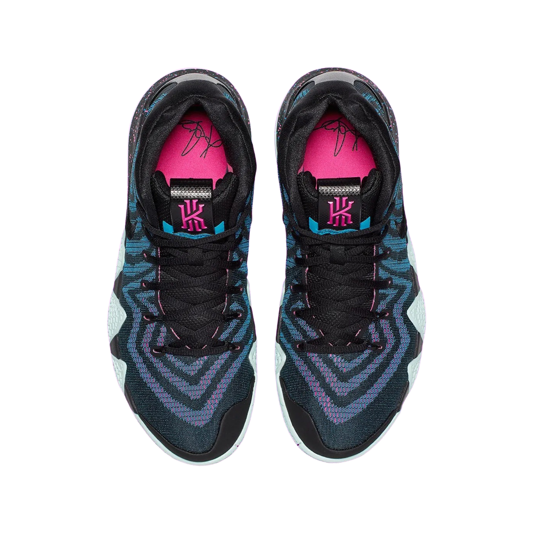 Nike Kyrie 4 80s Decade Pack Black Black Laser Fuchsia