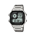 Casio Auto Illuminator Black Steel AE1200WHD1A